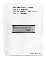 Yamaha CR-800 - Service Manual 